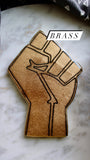 Shades Of Brown Fist Coasters MERCIA MOORE