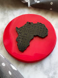 Mudcloth Engraved Africa Earring Mold MERCIA MOORE