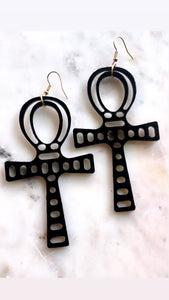 Holy Ankh Statement Earring MERCIA MOORE